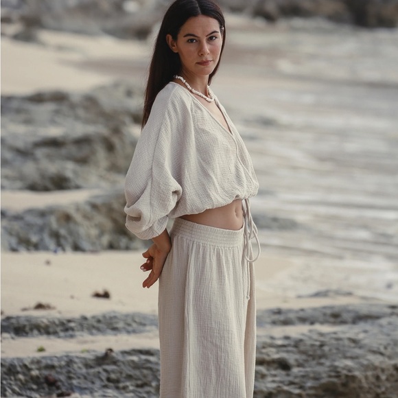 Siena Top - Oatmeal - ONE SIZE *NWT* - Picture 3 of 6